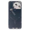 iPhone 15 Pro Max Glass Back Cover, Black - Wireless Charging