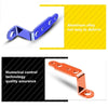 2 PCS Multifunction Motorcycle Modification Accessories Rearview Mirror Lamp Bracket(Red)