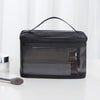 Multifunctional Portable Large Capacity Toiletry Cosmetic Bag, Color: Black Single Layer