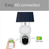 4G Solar PTZ Camera, 1080P Colour Night Vision, AI Human Detection, US Plug