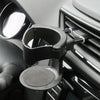 B1101 Car Water Cup Holder Multi-functional Air Conditioning Outlet Ashtray Fixing Bracket(Black)