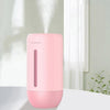 FUQINS Water Cup Mini Air Humidifier USB Colorful Night Light Car Home Silent Aromatherapy Diffuser(Pink)