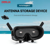 For DJI Goggles 2 / Avata Goggles STARTRC PU Dustproof Memory Card Storage Holder Lens Cover Antenna Storage Cover(Black)
