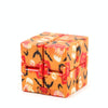 3 PCS Infinite Magic Cube Halloween & Christmas Theme Decompression Pocket Cube Second Order Cube Toy(No.335K-4 Pumpkin Orange)