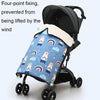 BB1021 Stroller Padded Thickened Windproof Blanket Waterproof Portable Warm Baby Blanket(Panda)