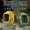 PG333 1.91 inch Waterproof Smart Sports Watch Support Heart Rate Monitoring / Blood Pressure Monitoring(Orange)