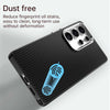 For Samsung Galaxy S25 Ultra 5G Carbon Fiber Series IMD Phone Case(Black)