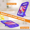 For Xiaomi Redmi Pad Pro 12.1 Handle EVA Shockproof Tablet Case with Holder(Purple)