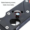Woodworking Multi-Angle Chamfering Adjustable Depth Hand Planer, Color: Red + 6 Blades