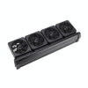 Aquarium Cooling Fan, 4 Head, Silent, EU Plug, 12V