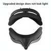 For DJI Goggles 2 Foam Padding Sponge Eye Pad Mask With Lens Cover Black