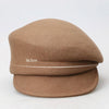 Autumn Winter Wool Beret Breathable Duck Tongue Cap, Size: Adjustable(Black)