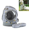 Reflective Dog Harness Vest & Lead, Breathable Mesh, XS Grey, Small Dogs