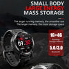 C22 1.6 inch Round Screen Bluetooth Smart Watch, Support Health Monitoring & 24 Sports Modes(Black)