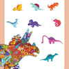 Children Intelligence Early Education Toy Animal Puzzle(Triceratops)