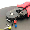 1230pcs /Set Tube-Type Cold-Pressed Terminal Block Crimping Pliers Plastic Box Set
