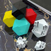 Three-Dimensional Intelligence Magic Cubes Puzzle Building Block Puzzle Decompression Toy( Yellow)