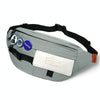 Multifunctional Chest Bag Shoulder Messenger Bag, Model: Green+Badge