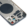 iPhone 12 Pro Max Back Housing Cover, Blue - SIM Tray & Lens
