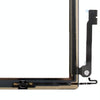iPad 4 Home Button Flex Cable & Touch Panel Adhesive (Black)