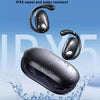Wireless Hanging Ear Bluetooth Earphone Bone Conduction No In-Ear Open Sports Earphones(Black)