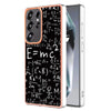 For Samsung Galaxy S25 Ultra 5G Electroplating Marble Dual-side IMD Phone Case(Equation)