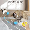 RC Cat Toy Ball, 5.5cm Luminous Yellow, Interactive Play