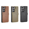 For Samsung Galaxy Z Fold5 VIETAO Integrated RFID MagSafe Detachable PU Phone Case(Brown)