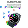 LOKMAT ZEUS4 PRO 1.43-Inch IP68 Waterproof Health Monitoring Bluetooth Call Smart Watch(Black)