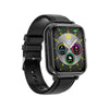 G18 1.83 inch Color Screen Smart Watch Leather Strap, Support  Noninvasive Blood Sugar / Uric Acid(Black)