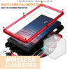 For Samsung Galaxy S25 Ultra 5G R-JUST Sliding Camera Life Waterproof Holder Phone Case(Red)