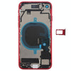 iPhone 8 Red Battery Back Cover with Side Keys & Flex Cable
