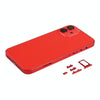 iPhone 12 Mini Back Cover Red - SIM Tray & Lens