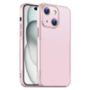 For iPhone 15 Blade Slim AG Matte Shockproof Phone Case(Pink)