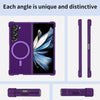 For Samsung Galaxy Z Fold6 Skin Feel MagSafe Phone Case(Black)