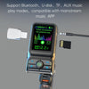 BC85 Colorful Screen Car Bluetooth 5.0 FM Transmitter MP3 Player
