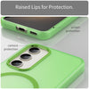 For Samsung Galaxy S23 5G MagSafe Frosted Translucent TPU + PC Full Coverage Phone Case(Green)