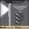 For Samsung Galaxy S25 Ultra 5G IMAK Metal Armor Premium Camera Protector Film(Black)