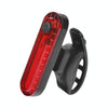 Mountain Bike Night Riding Warning Lamp Bicycle USB Charging Tail Light(Red)