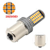 2 PCS 1156 / BA15S DC12V / 5W Car Turn Lights / Reversing Lights / Brake Lights with 36LEDs SMD-2025 Lamps (Yellow Light)