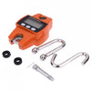 300kg x 100g Portable LCD Digital Stainless Steel Hook Mini Electronic Hook Scale
