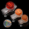 K3 100pcs /Pack Network Cable Telephone Line Connector Moisture-Proof Waterproof Wiring Terminals