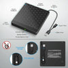 042  Football Pattern USB3.0 / Type-C Computer Laptop External Optical Drive Burner DVD Burner