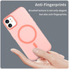 For iPhone 11 MagSafe Frosted Translucent TPU + PC Full Coverage Phone Case(Red)
