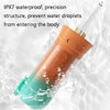 S57 Household Portable Electric Tooth Flusher(Orange with 4 Nozzles)