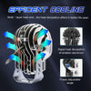 26W 3000LM Car Motorcycle IP68 Waterproof Skull Style Spotlight(Silver)