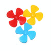 100 PCS Four-Blade Propeller Technology Made Toy Accessories, Random Color Delivery