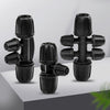 2pcs 8/11 To 4/7 Dual Locking Reducer Drip Irrigation Fittings Gardening Hose Sprinkler Connector, Model: 6 Way