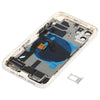 iPhone 12 Back Cover Assembly White - With Side Keys & Wireless Charging