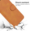 For Alcatel Axel (5004R) / Lumos (DALN5023) Leather Phone Case(Brown)